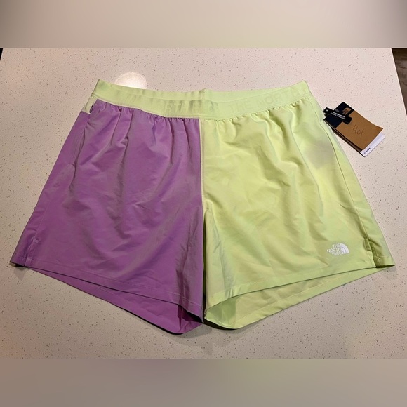 🆕 The North Face | 5” Wander Shorts in Lupine/Lime Cream Size XL - Picture 7 of 7